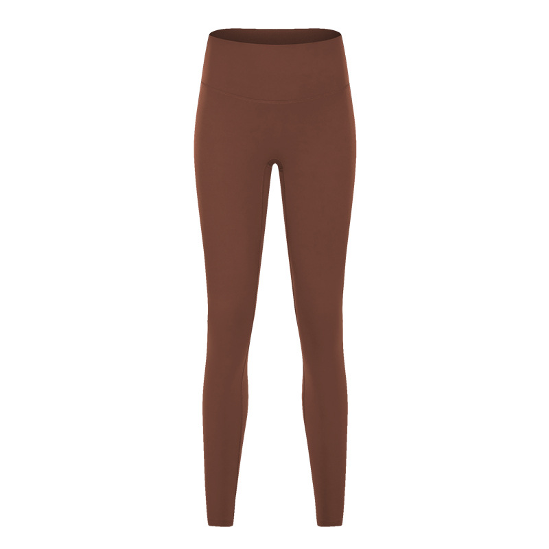 High Waist Tight Solid Color Yoga Leggings