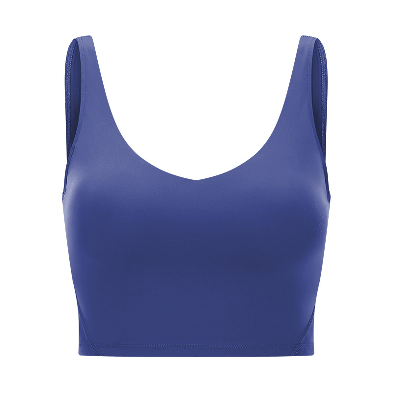 U-neckline Sexy Solid Color Sports Bras S2054