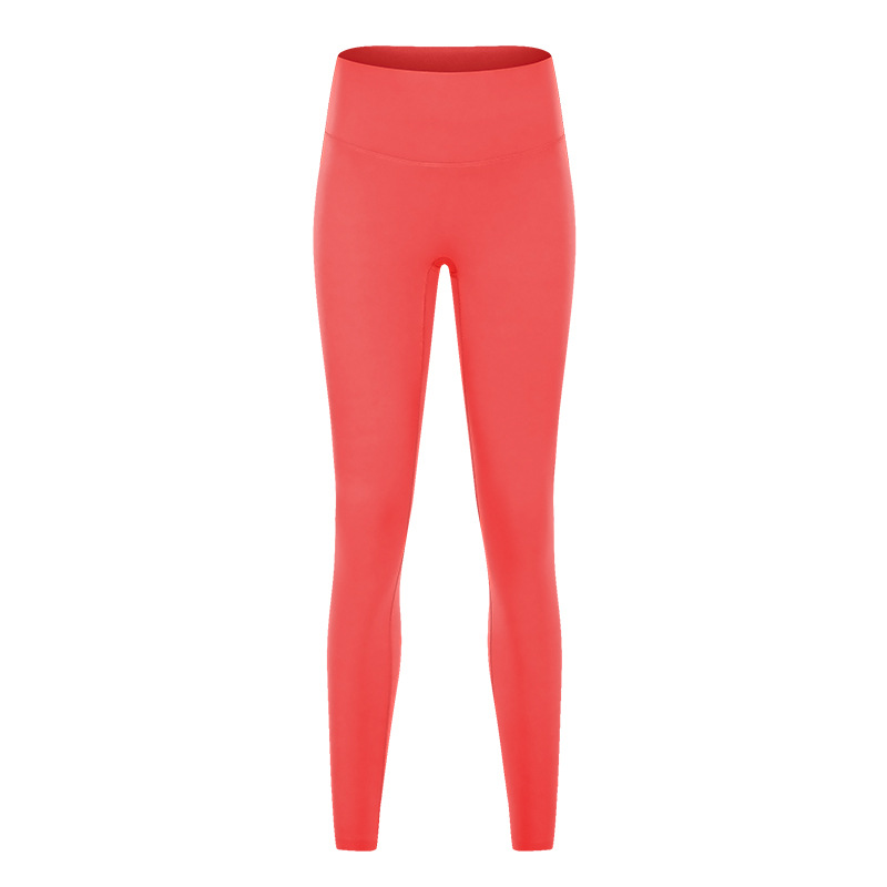 High Waist Tight Solid Color Yoga Leggings