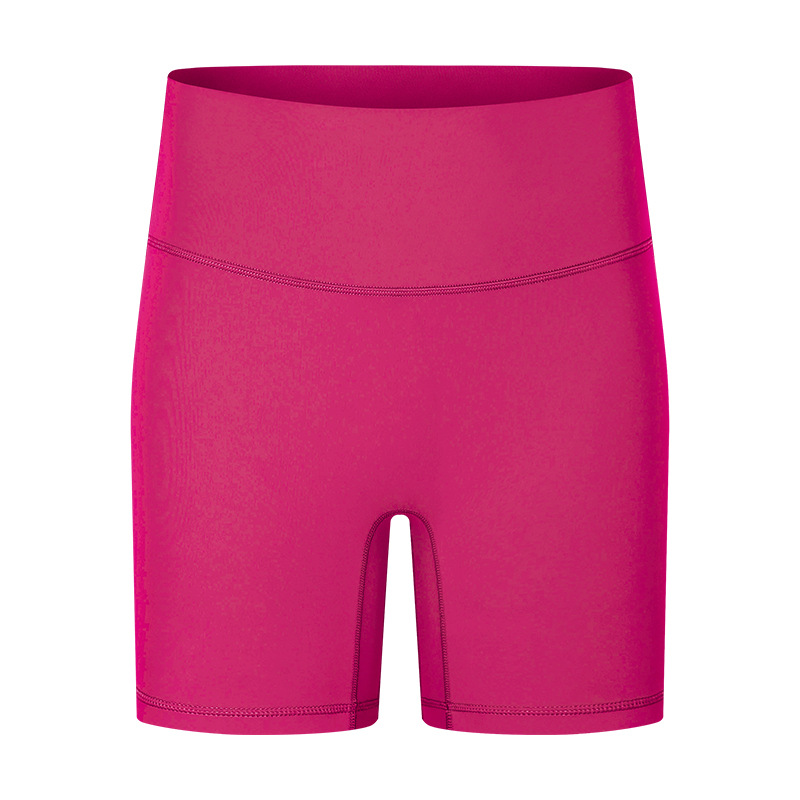 Soft Material Solid Color Yoga Shorts DK067