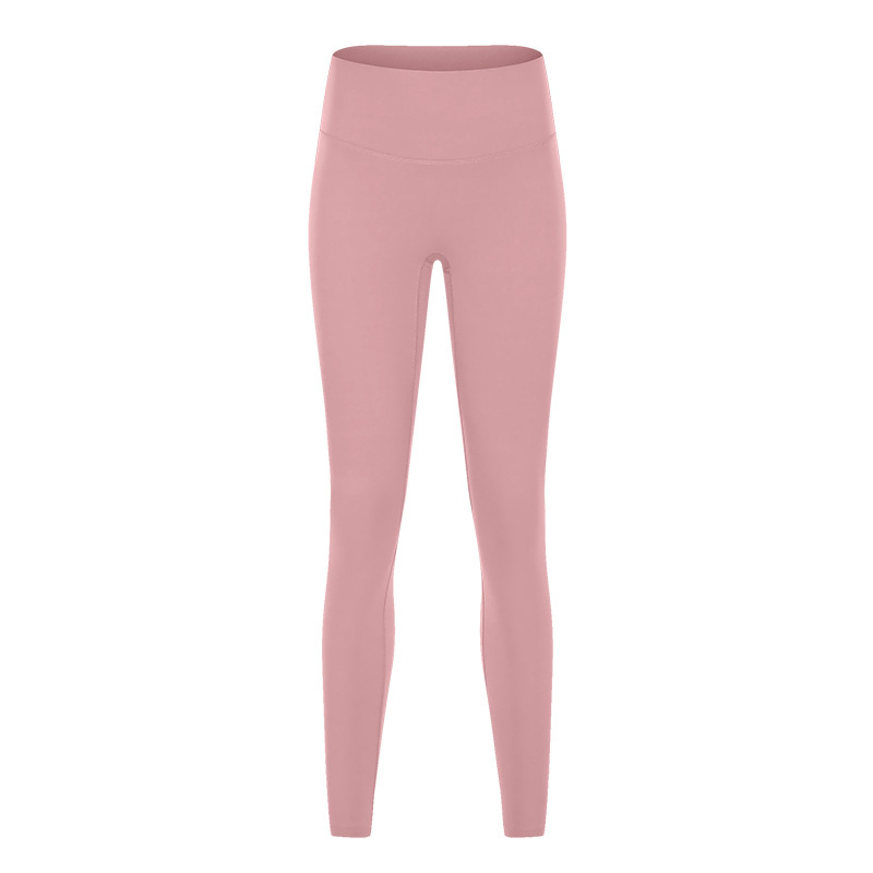 High Waist Tight Solid Color Yoga Leggings