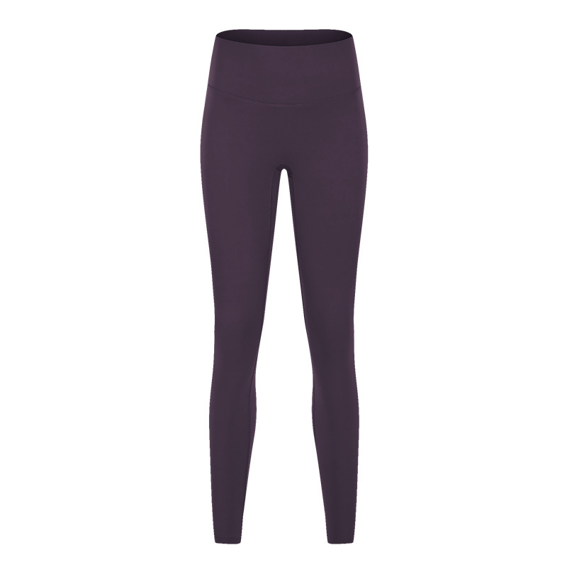 High Waist Tight Solid Color Yoga Leggings