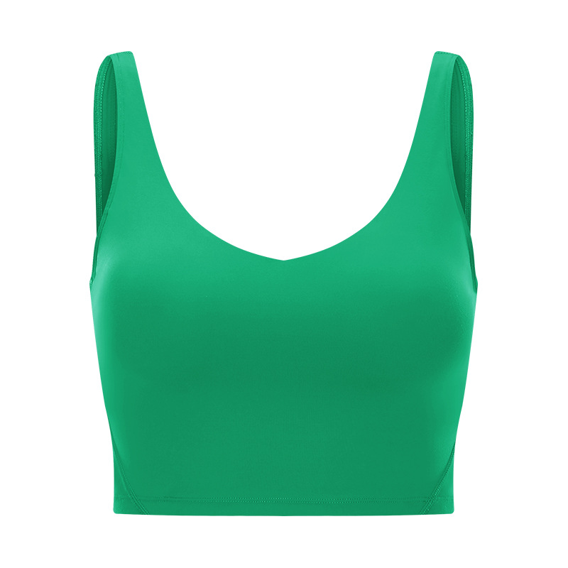 U-neckline Sexy Solid Color Sports Bras S2054