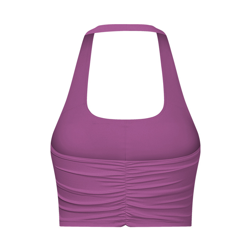 Halter Sexy Solid Color Yoga Bras DT146