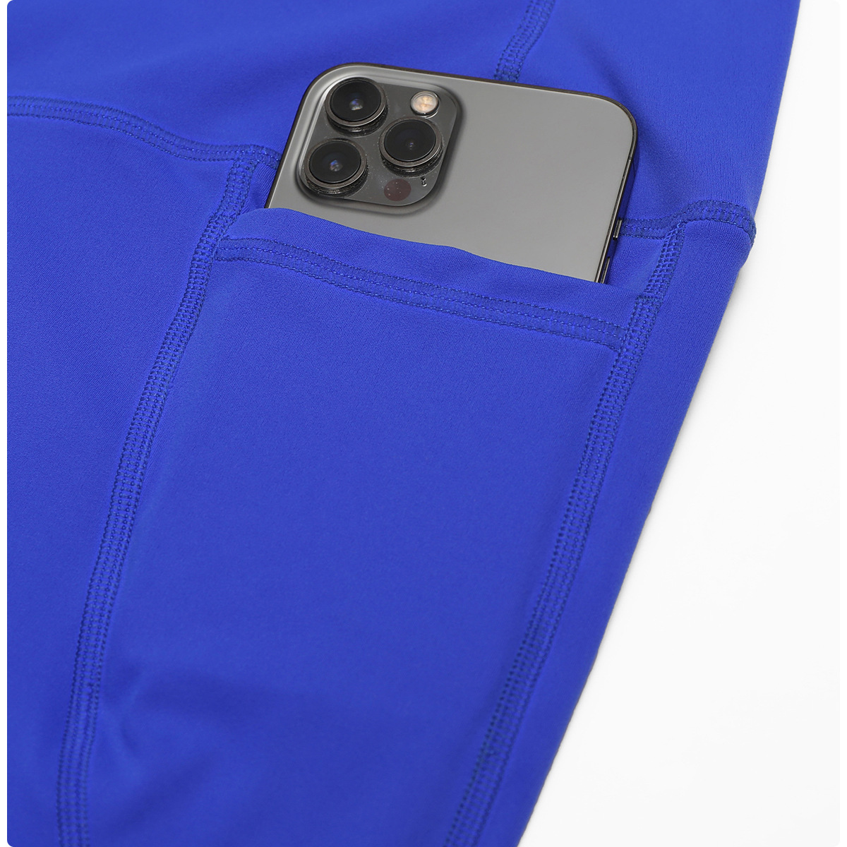 Side Pockests Soft Material Yoga Shorts 6425