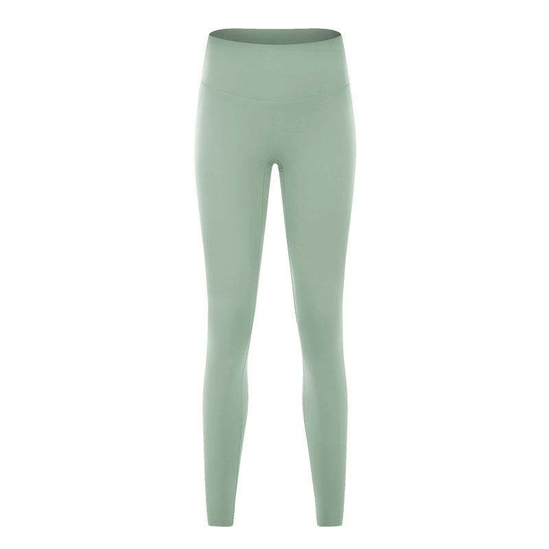 High Waist Tight Solid Color Yoga Leggings