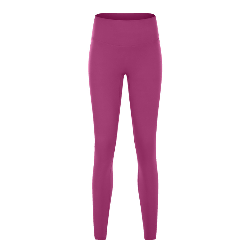 High Waist Tight Solid Color Yoga Leggings