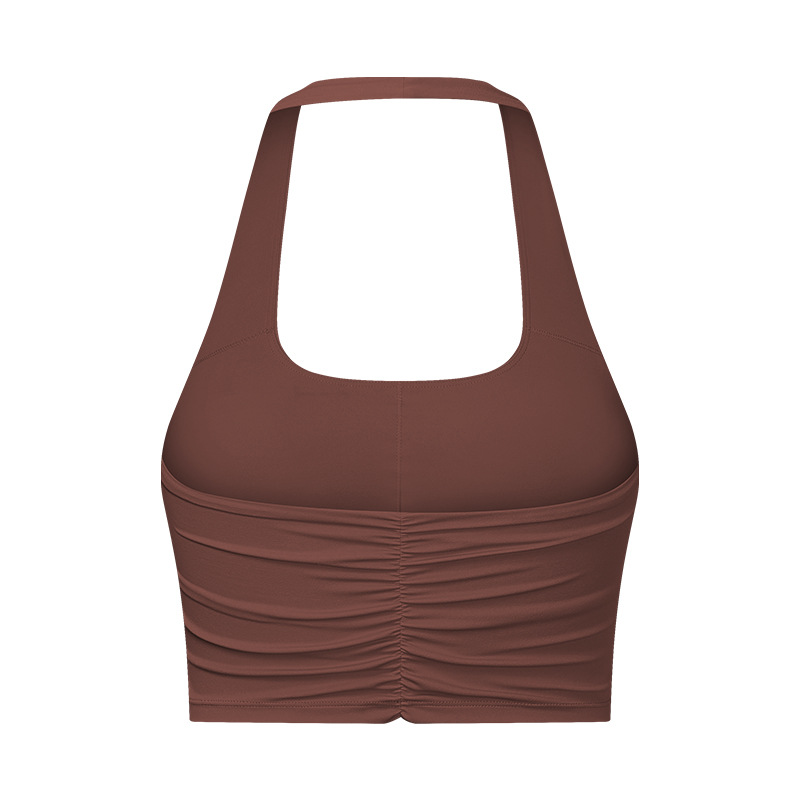 Halter Sexy Solid Color Yoga Bras DT146