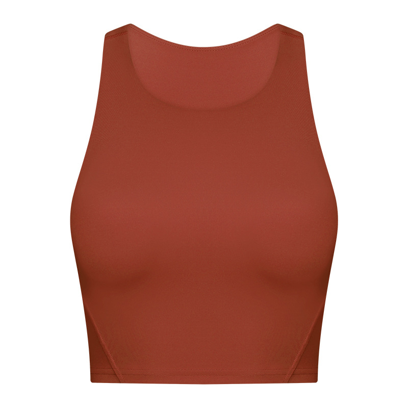 Racer Back Soft Material Yoga Bras