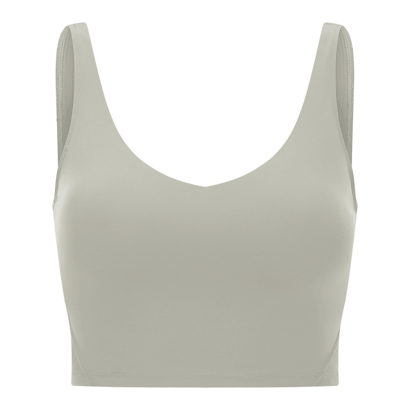 U-neckline Sexy Solid Color Sports Bras S2054