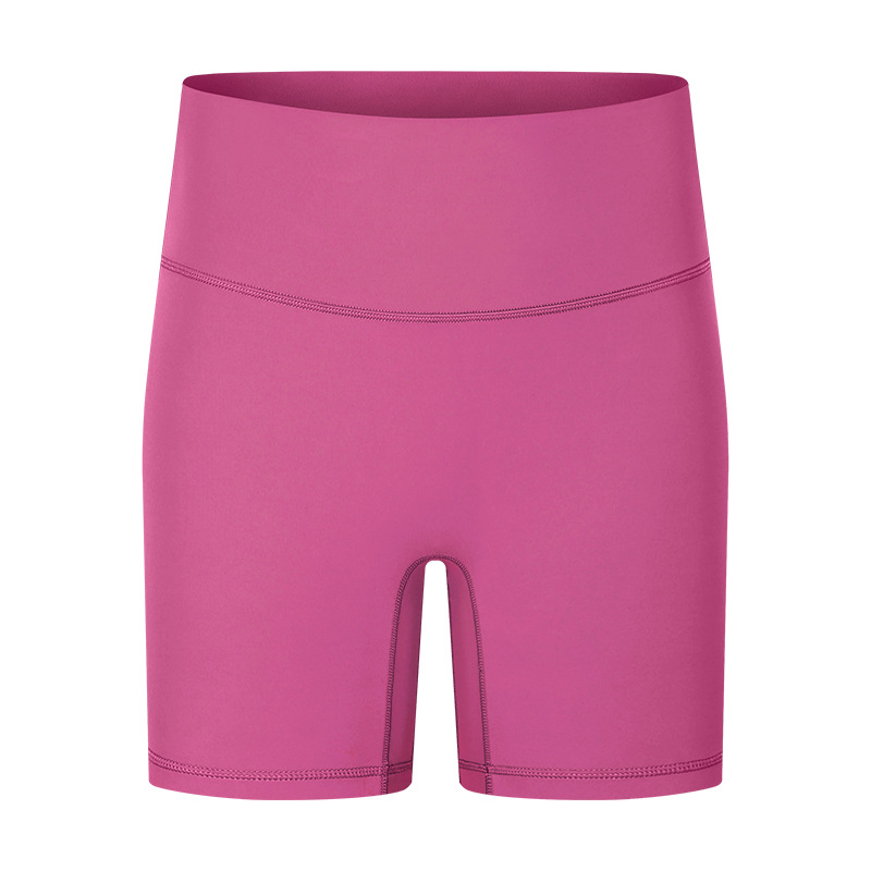 Soft Material Solid Color Yoga Shorts DK067