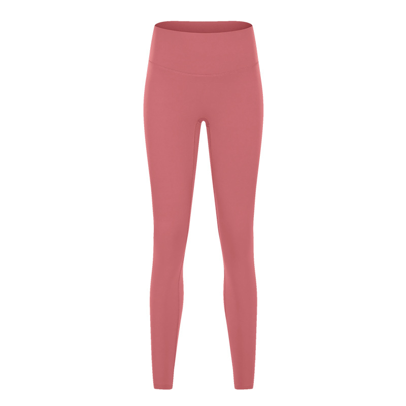 High Waist Tight Solid Color Yoga Leggings