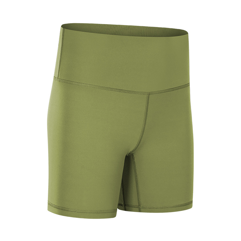 Butt-lifting Solid Color Yoga Shorts