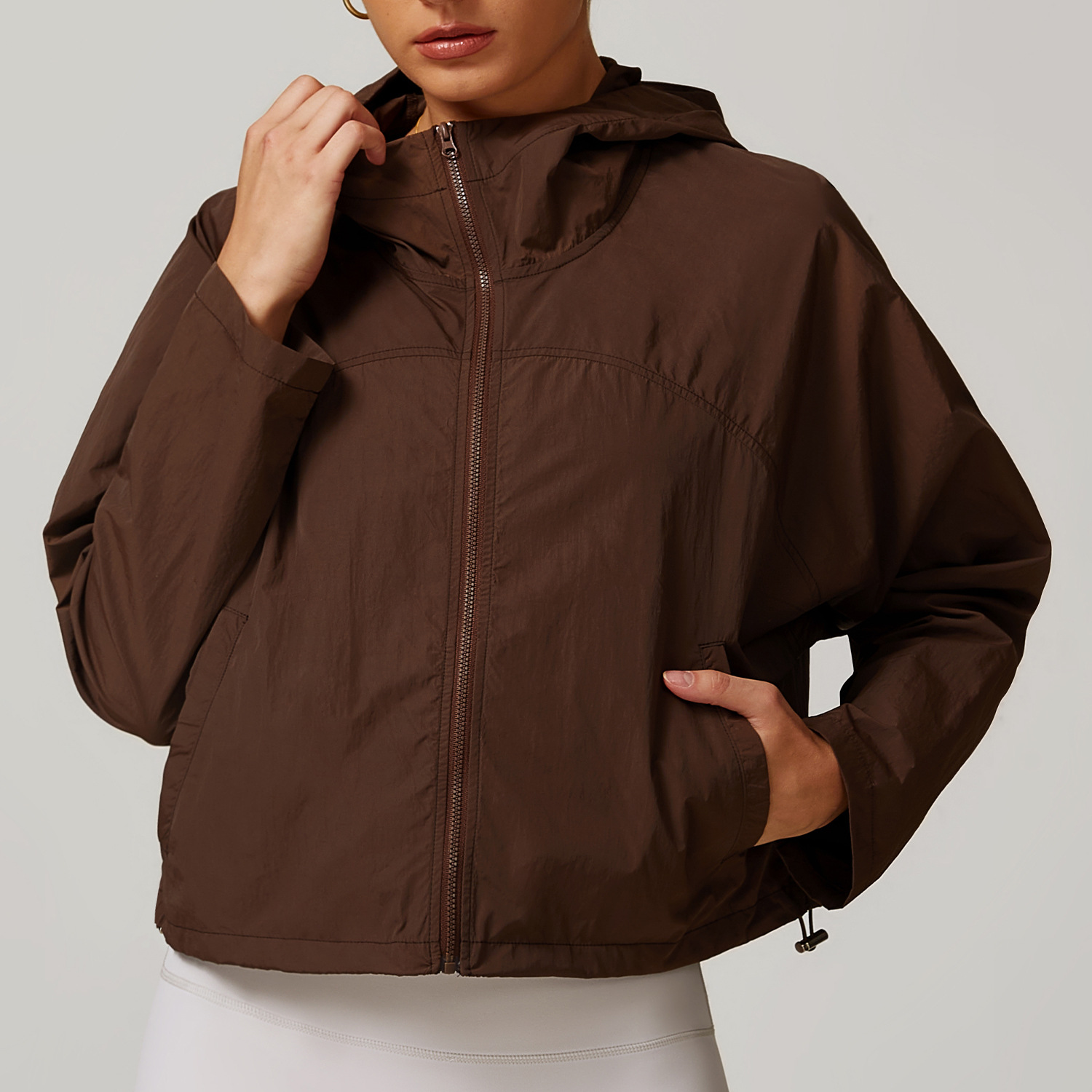 QUICK DRY ZIP DOWN JACKETS 8954