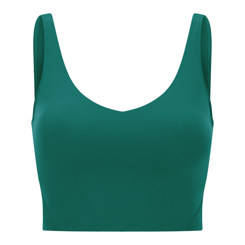 U-neckline Sexy Solid Color Sports Bras S2054
