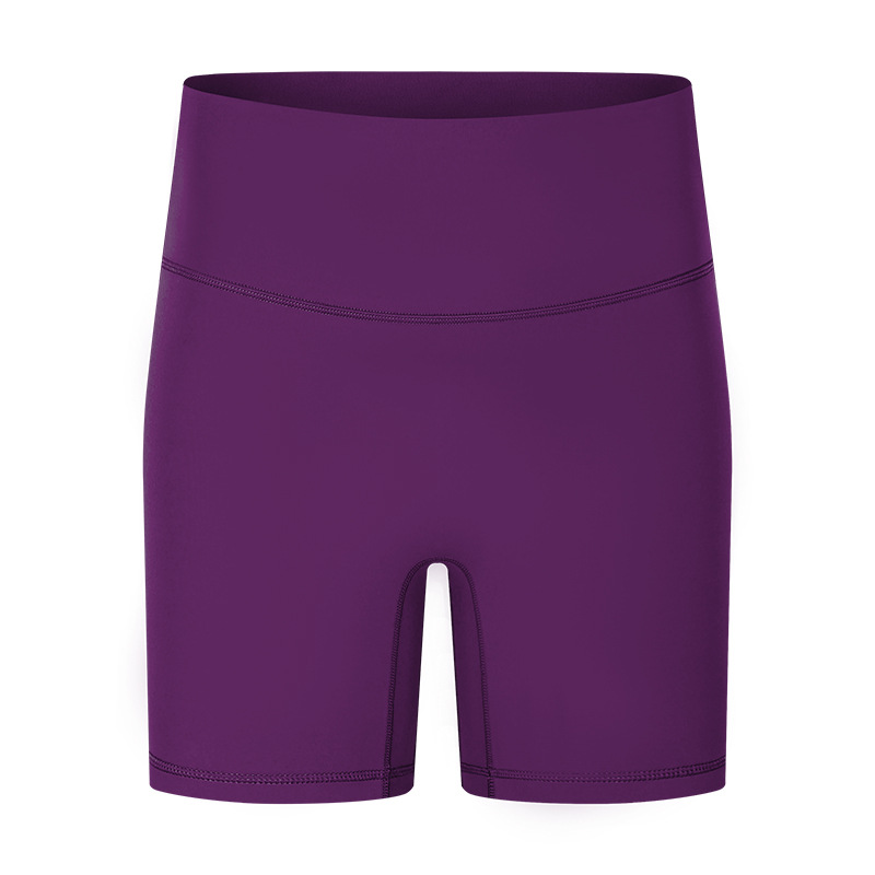 Soft Material Solid Color Yoga Shorts DK067