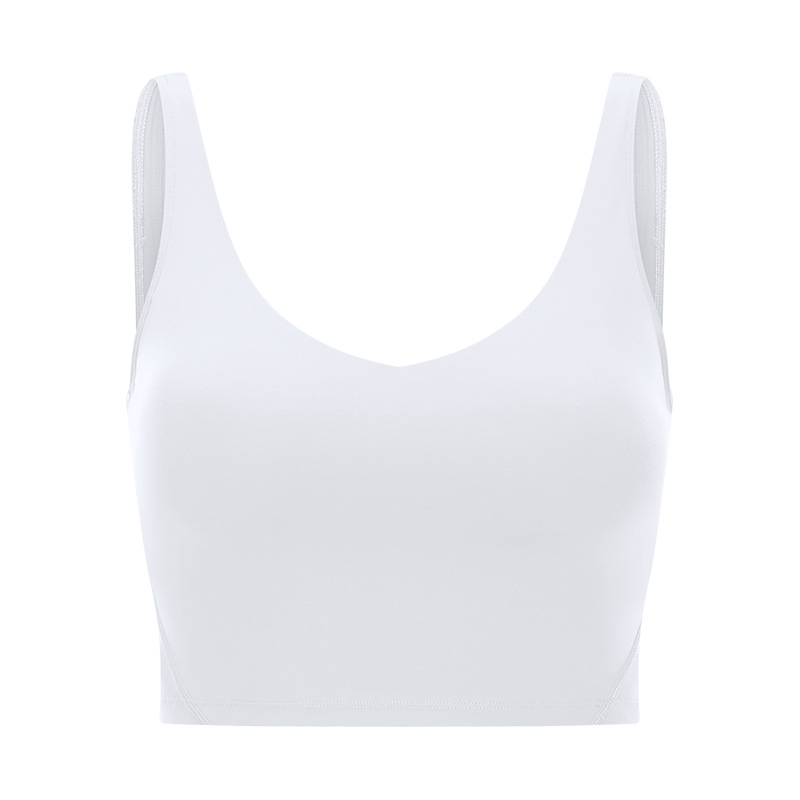U-neckline Sexy Solid Color Sports Bras S2054