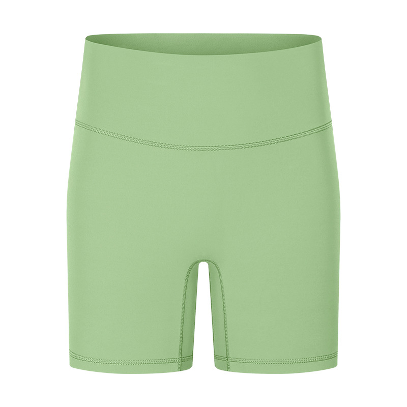 Soft Material Solid Color Yoga Shorts DK067