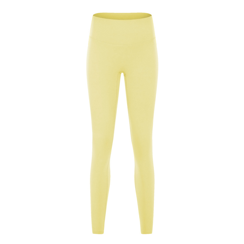 High Waist Tight Solid Color Yoga Leggings