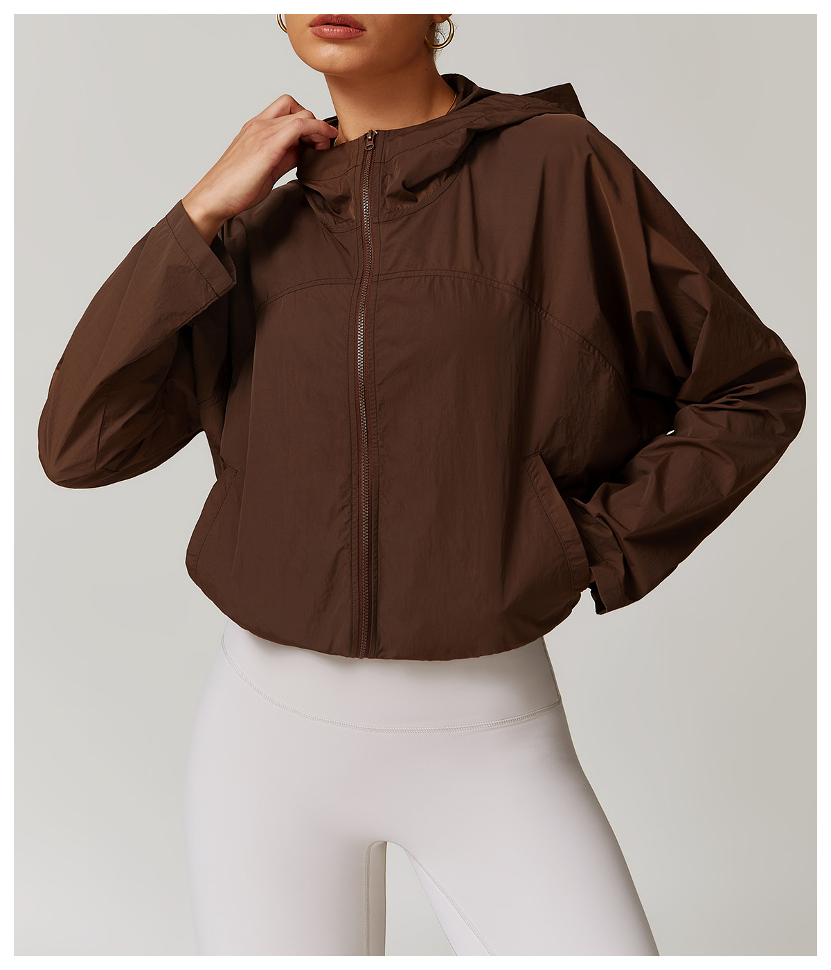 QUICK DRY ZIP DOWN JACKETS 8954