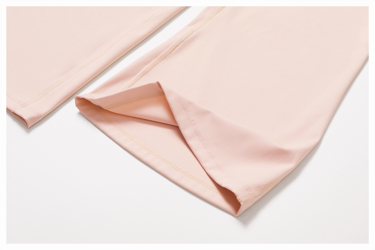 Soft Fabric Pleated Pockets Yoga Sets 4 Options 9139