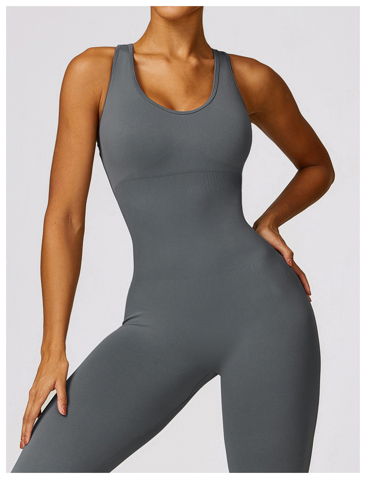 Seamless Slim Jumpsuit 7100