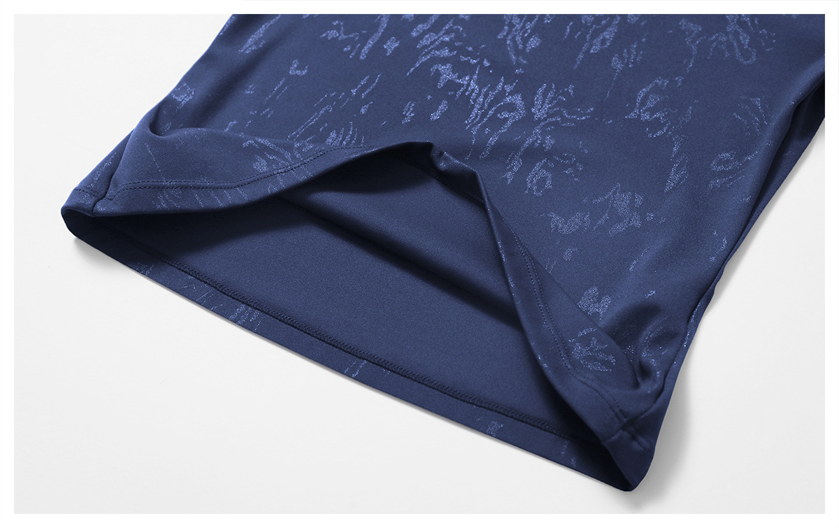 Hot Stamping Soft Fabric Long Sleeve Yoga Top 9140