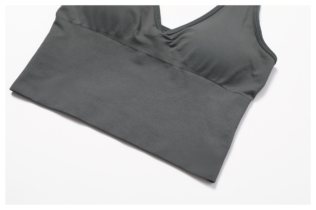 Seamless Halter Yoga Vest 7725