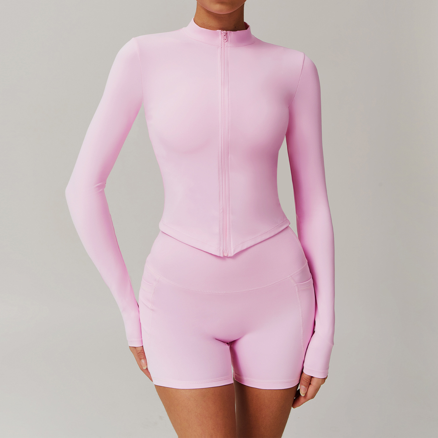 Soft Fabric One Shoulder Yoga Sets 4 Options 8408