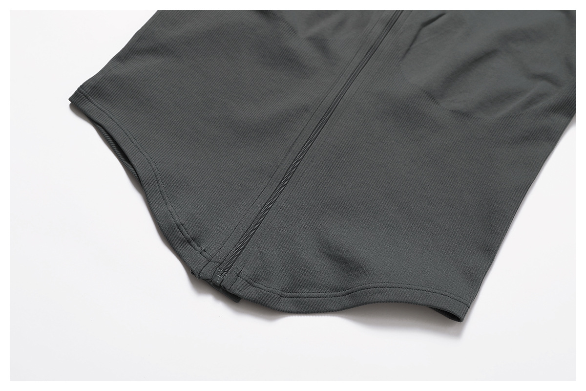 Seamless  Zip Down Yoga Jacket 7725
