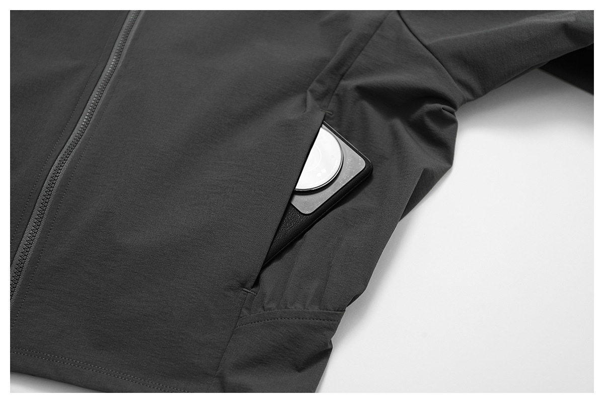 Quick Dry Zip Down Yoga Jacket with Side Pockects and Hidden Pockect 8945