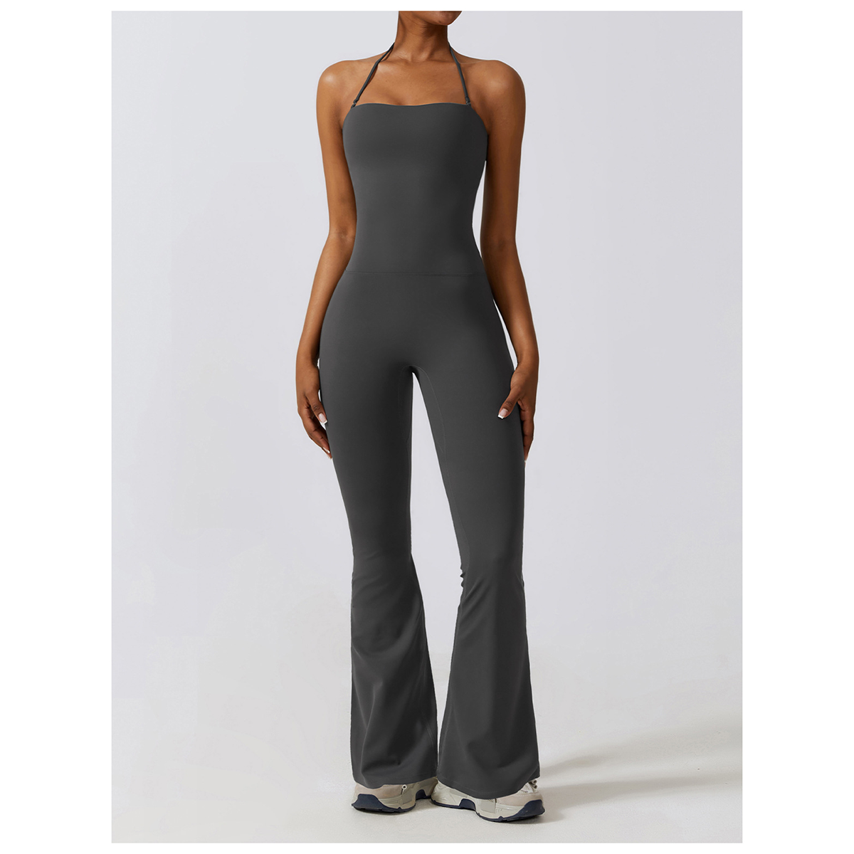 Two Ways of Wearing Soft Fabric Jumpsuit 8393