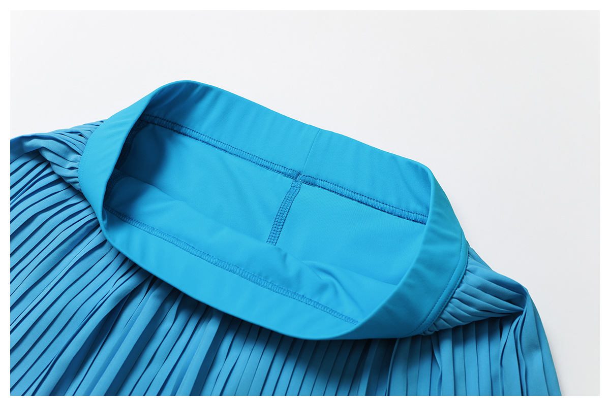 Soft Fabric Twist Pleats Flare Tennis Sets 2 Options 8782