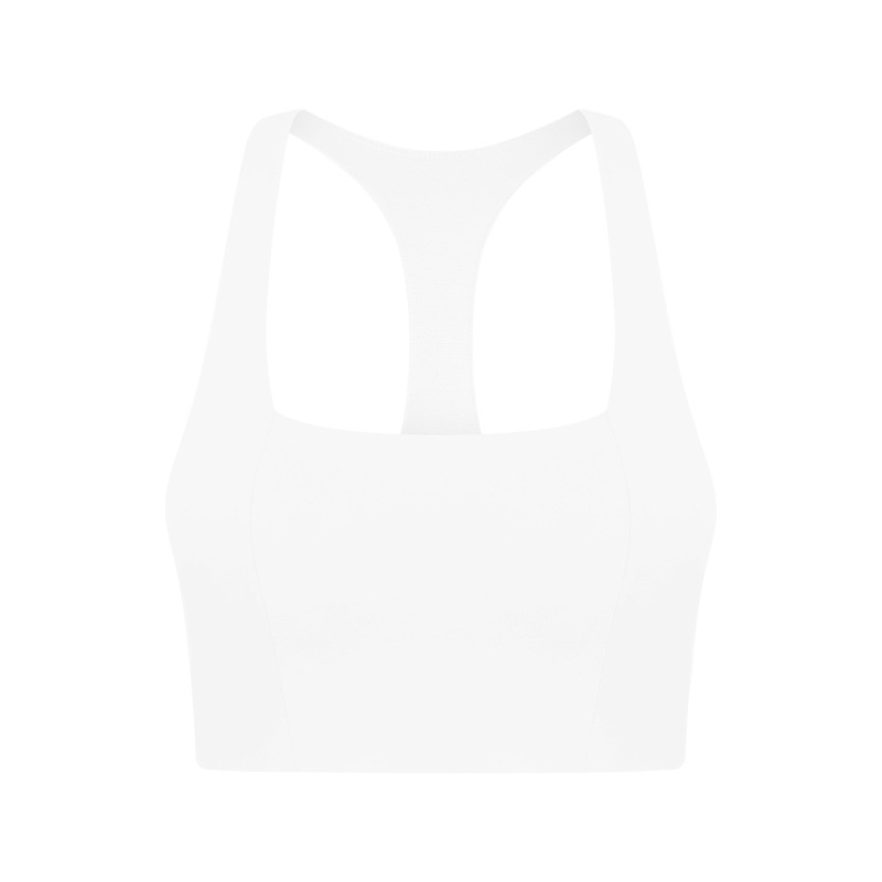 Breathable Solid Color Soft Material Yoga Bras DW393