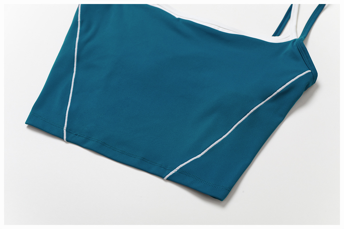 Soft Fabric Sculpted Yoga Vest 5009
