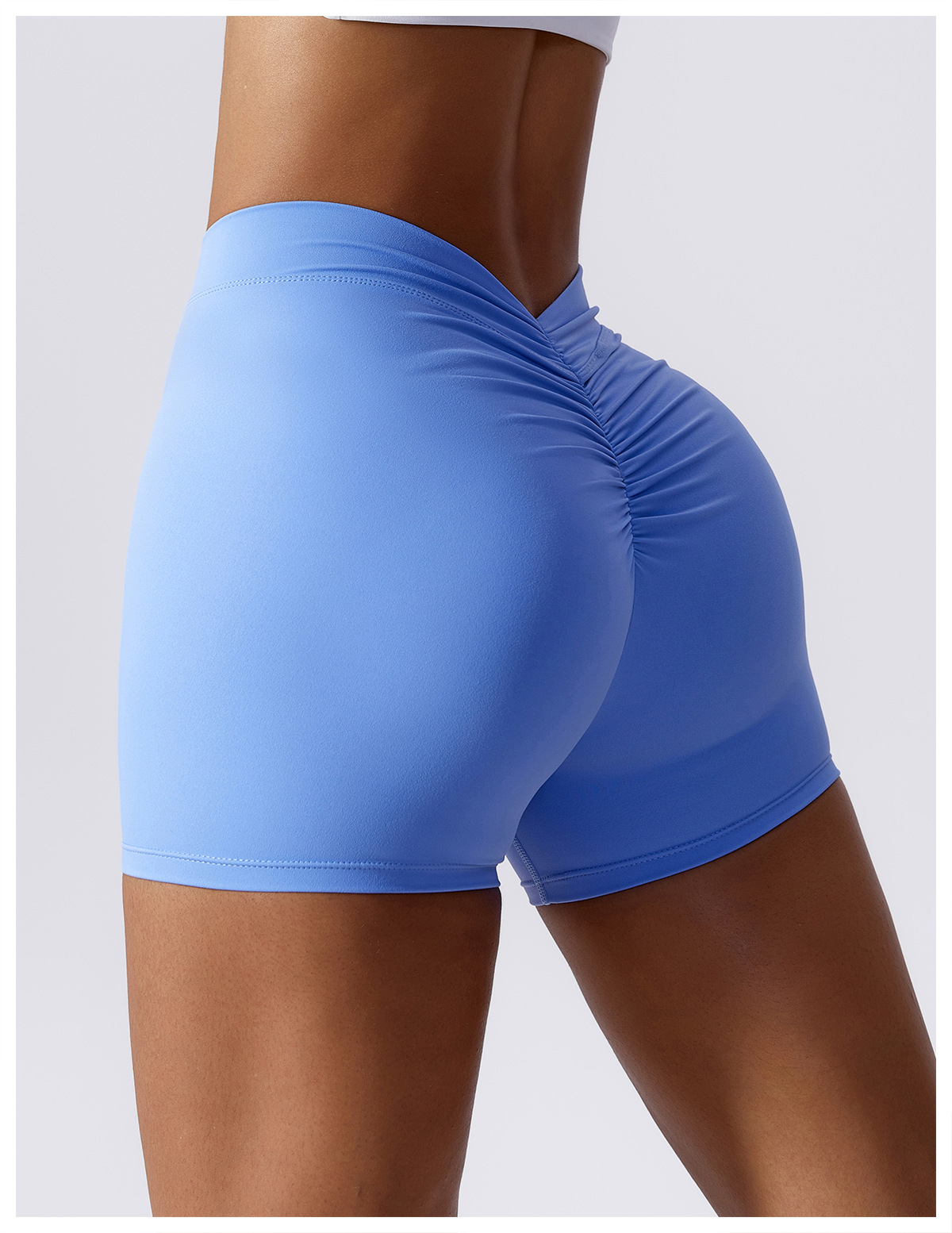 Scrunch Soft Material Yoga Shorts 8175