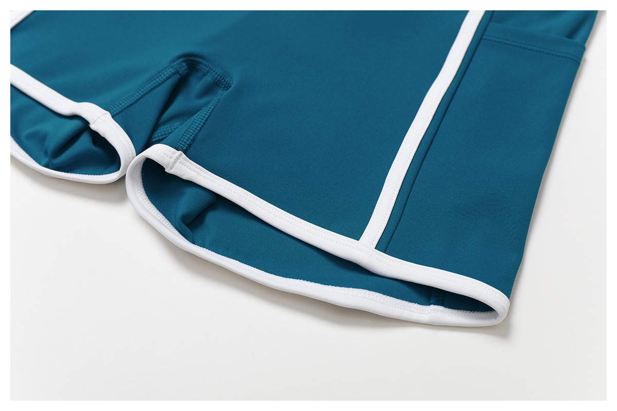 Soft Fabric Sculpted Yoga Shorts With Side Pockets 5009