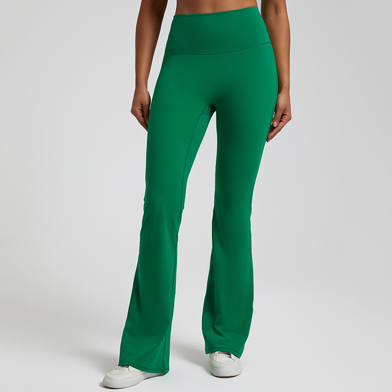 Coloful Brushed High Waist Bootcut flared Yoga Leggings SKL-LQ4069