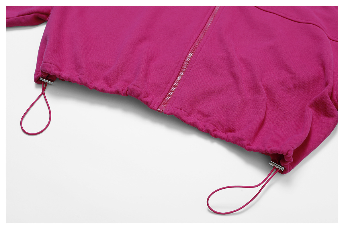 Zip Down Stand Collar Yoga Jacket 8755