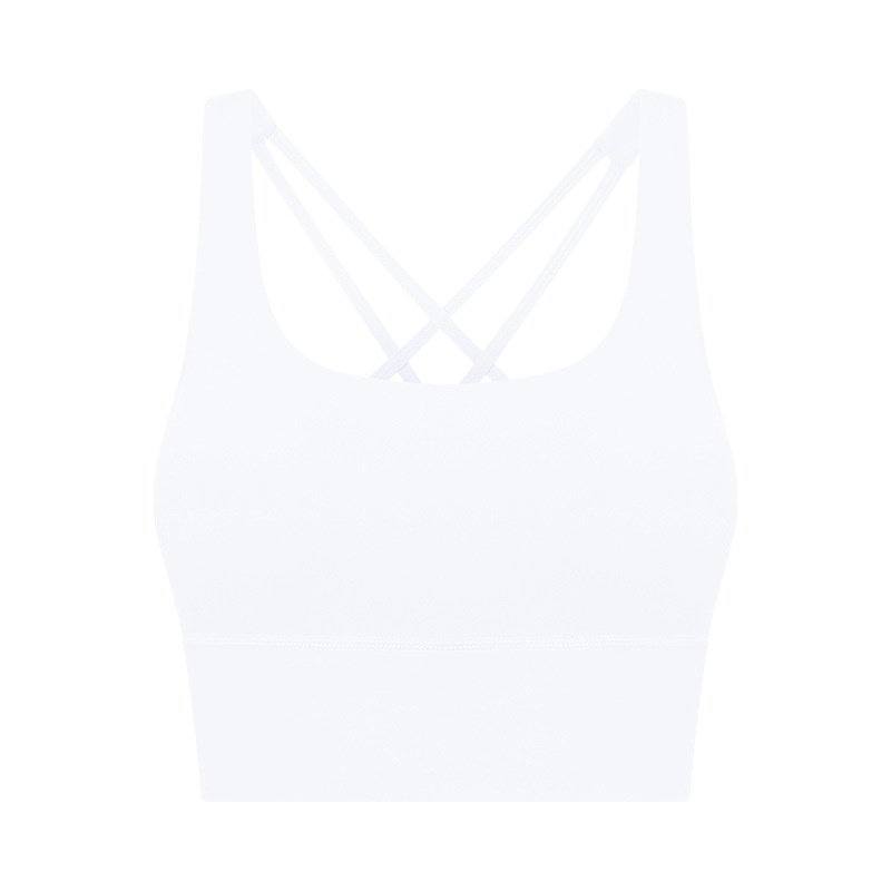 Nude Cross Back  Yoga Bras DW394