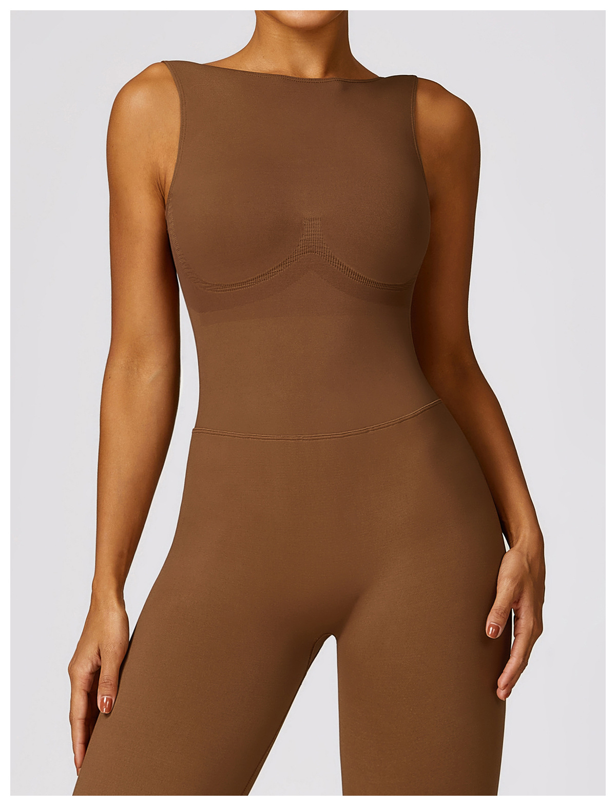 Seamless Blackless Jumpsuit 7448