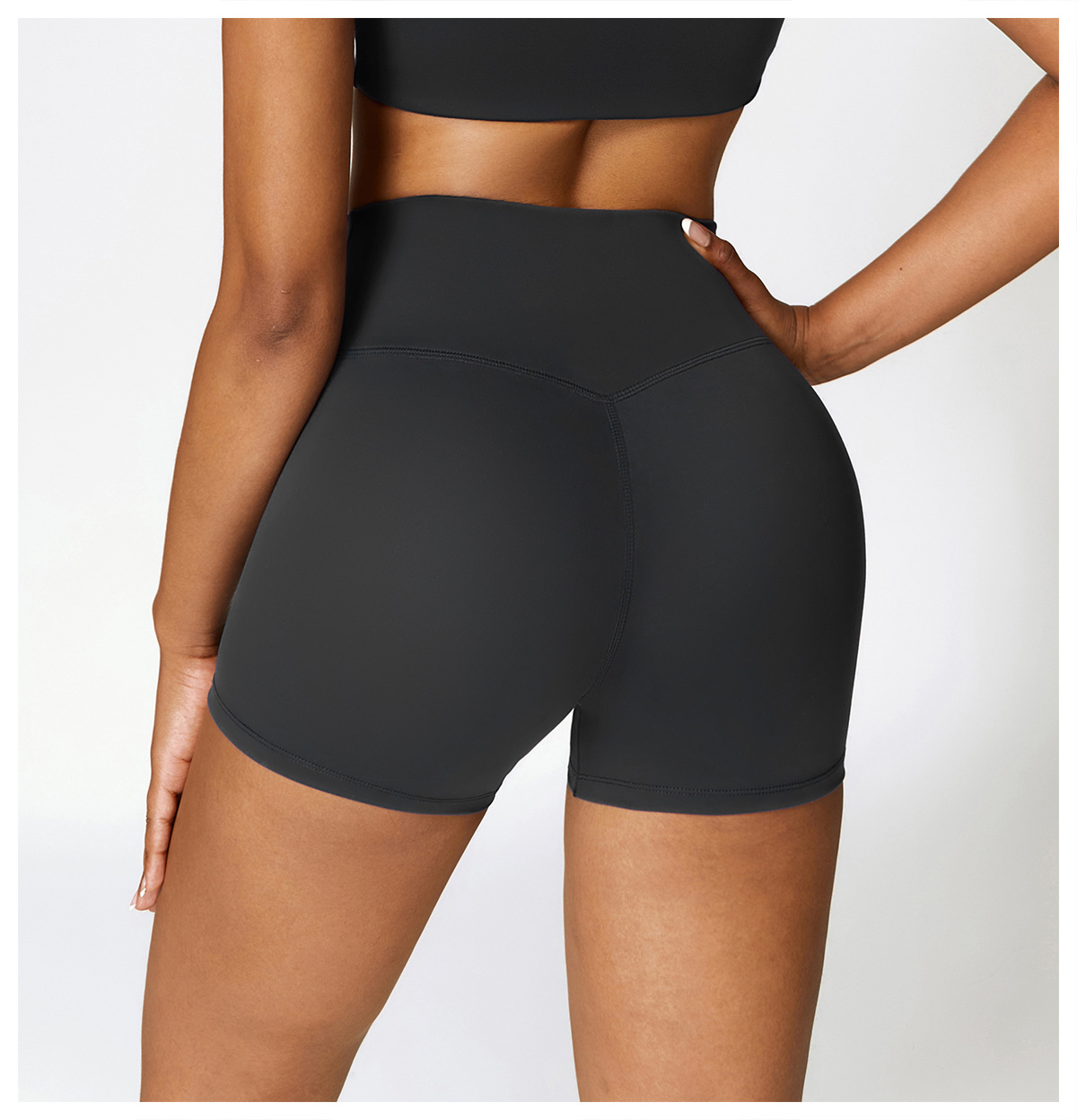 Classic Soft Fabric Yoga Shorts 8519