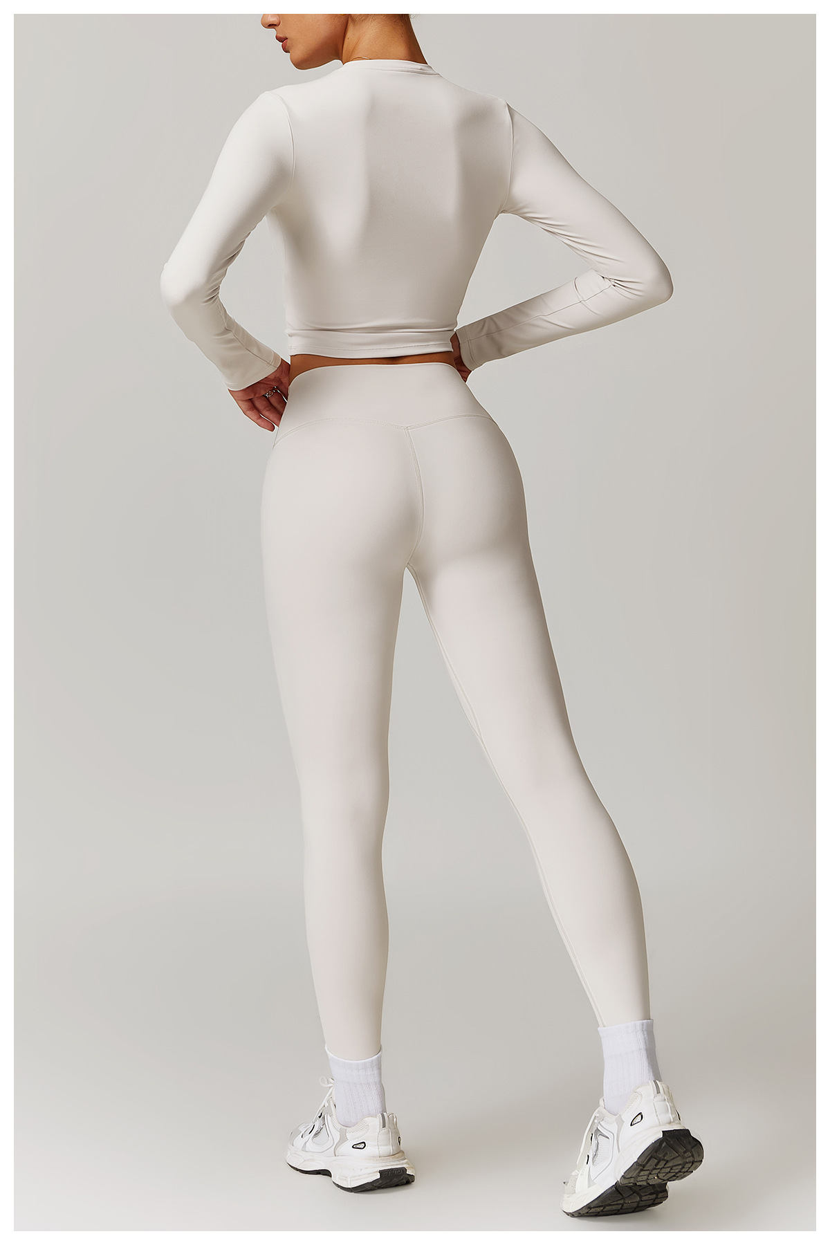 Classic Soft Fabirc Brushed Yoga Sets 2 Options 8886