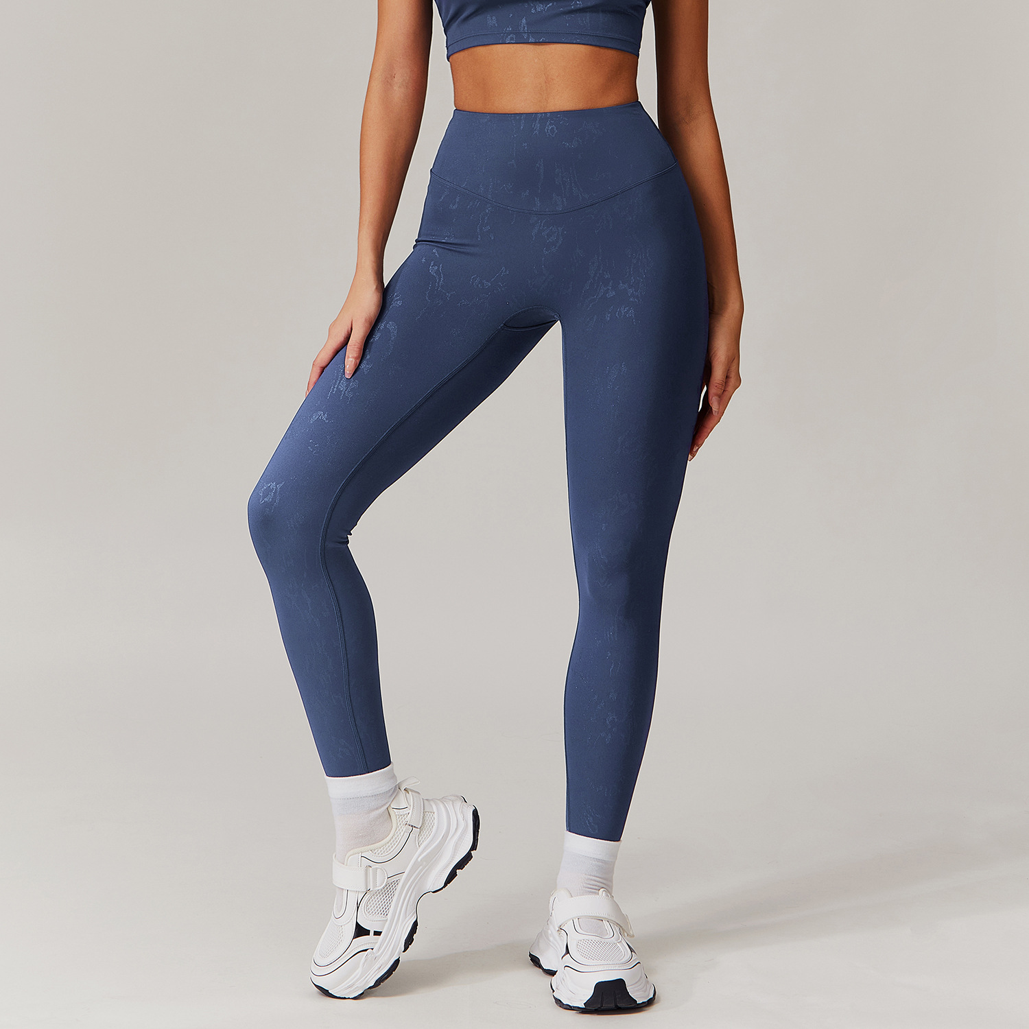 Hot Stamping Soft Fabric Yoga Leggings 9140