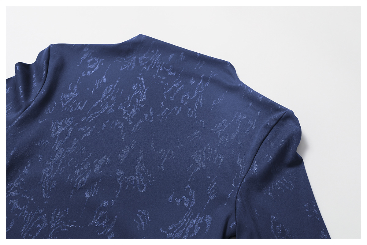 Hot Stamping Soft Fabric Long Sleeve Yoga Top 9140