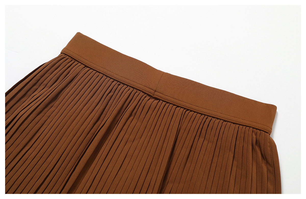 Soft Fabric Pleated Tennis Skirt 8782