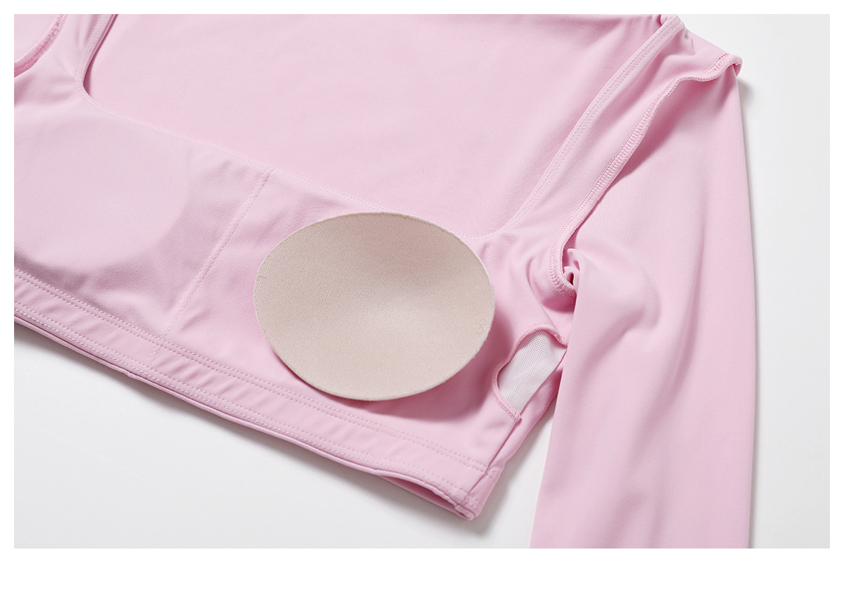 Soft Fabric Long Sleeve Crop Yoga Top 8518