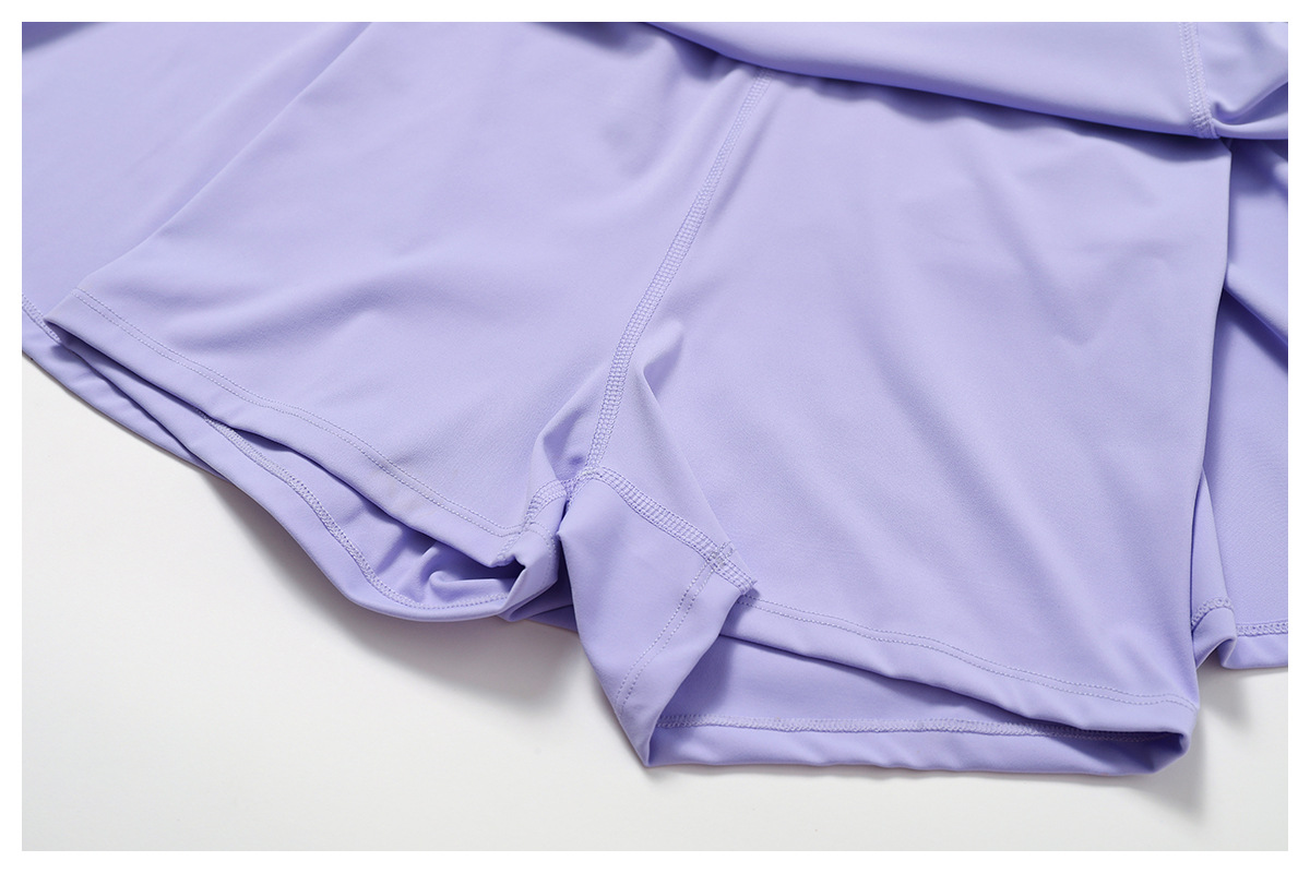 Soft Fabric Zip Down Tennis Dress 8832