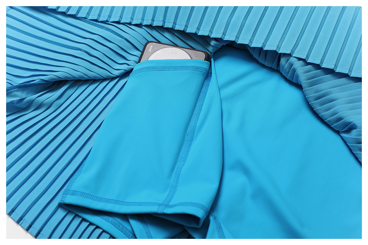 Soft Fabric Twist Pleats Flare Tennis Sets 2 Options 8782