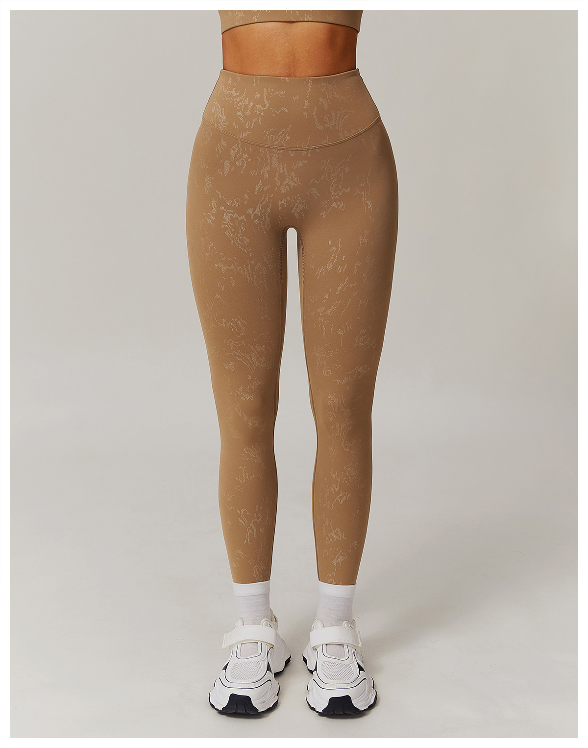 Hot Stamping Soft Fabric Yoga Leggings 9140